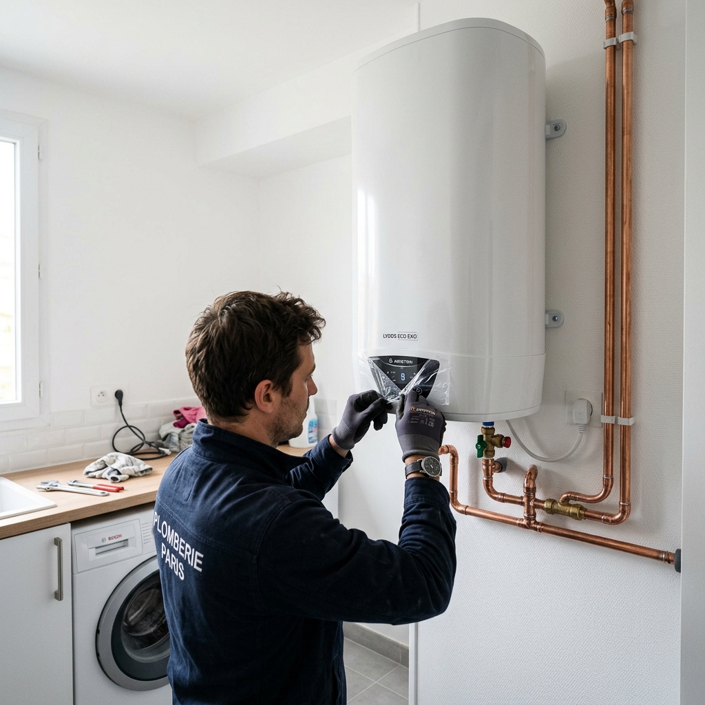 Chauffe-eau neuf installation Paris