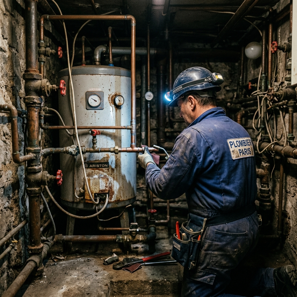 Technicien soudure chauffe-eau Paris